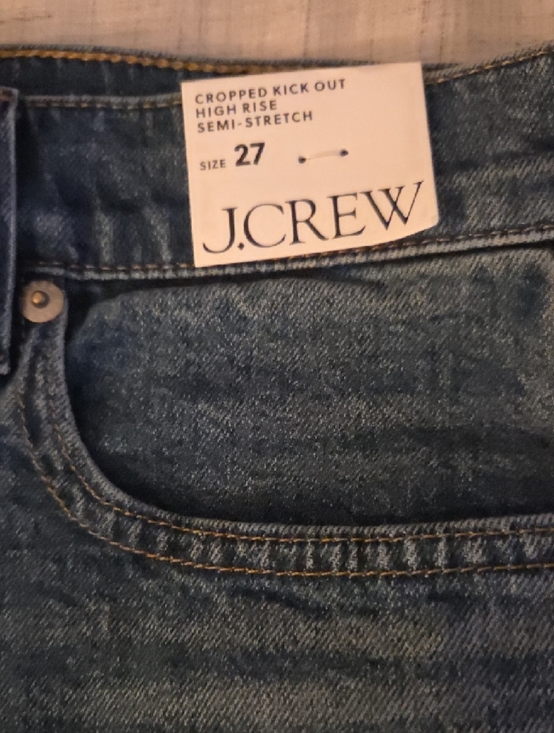 J. Crew | Charley Kickout Cropped Jean in Kate Wash, Size 27 - Picture 6 of 11